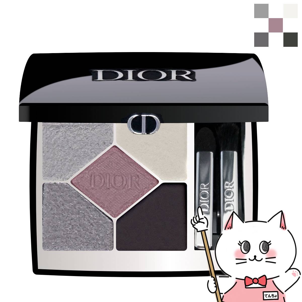 【Dior】クリスチャンディオール ディオールショウ サンク クルール #073 ピエ・ド・プール【アイシャドウ/アイシャドー】【メール便送料無料】(6056036)