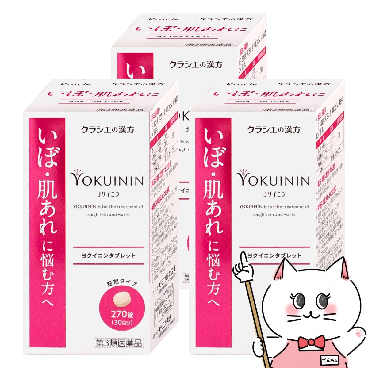 【第3類医薬品】栃本のヨクイニン末　500g 漢方薬