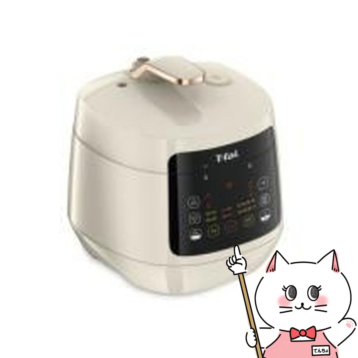 【楽天スーパーSALE】ティファール 電気圧力鍋 CY352AJP アイボリー【あす楽対応_関東】(1215325)【ラクラ・クッカー プラス】【1台16役】【容量3L】【T-fal】【別途延長保証契約可能】【宅配便送料無料】※他商品との同梱不可【ASR】【KK9N0D18P】のサムネイル