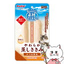 ペティオ 素材そのまま ねこちゃんの やわらか蒸しささみ かつお節味 2本入【happiest】【SBT】 (6047527)