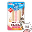 ペティオ 素材そのまま ねこちゃんの やわらか蒸しささみ かに味 2本入【happiest】【SBT】 (6047529)