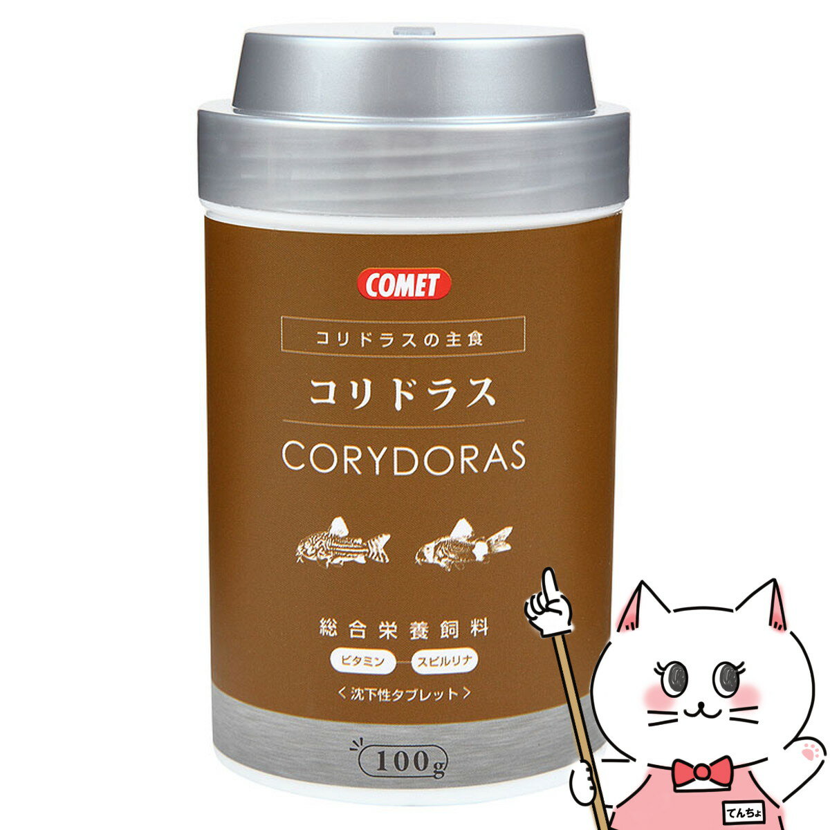 【クーポン配布中】イトスイ コメット コリドラスの主食 100g【happiest】【SBT】 6030299 