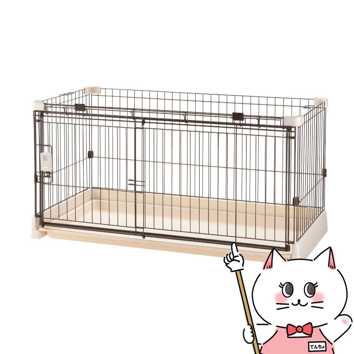 もっとお掃除簡単ペットサークル 120-60 アイボリー アイボリー【株式会社 リッチェル】【happiest】【240サイズ】【宅配便送料無料】※他商品との同梱不可 【宅配便送料無料】 (6062734)