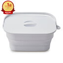 【お買い物マラソン】伊勢藤 ISETO I-617-W 折りたためるつけ置き洗いバケツ ホワイト【宅配便送料無料】 (6055648)