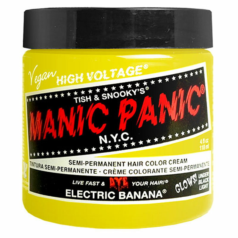 【お買い物マラソン】マニックパニック MC11012 Electric Banana エレクトリックバナナ【MANIC PANIC】【マニパニ/ヘアカラークリーム】【SBT】 (6014430)