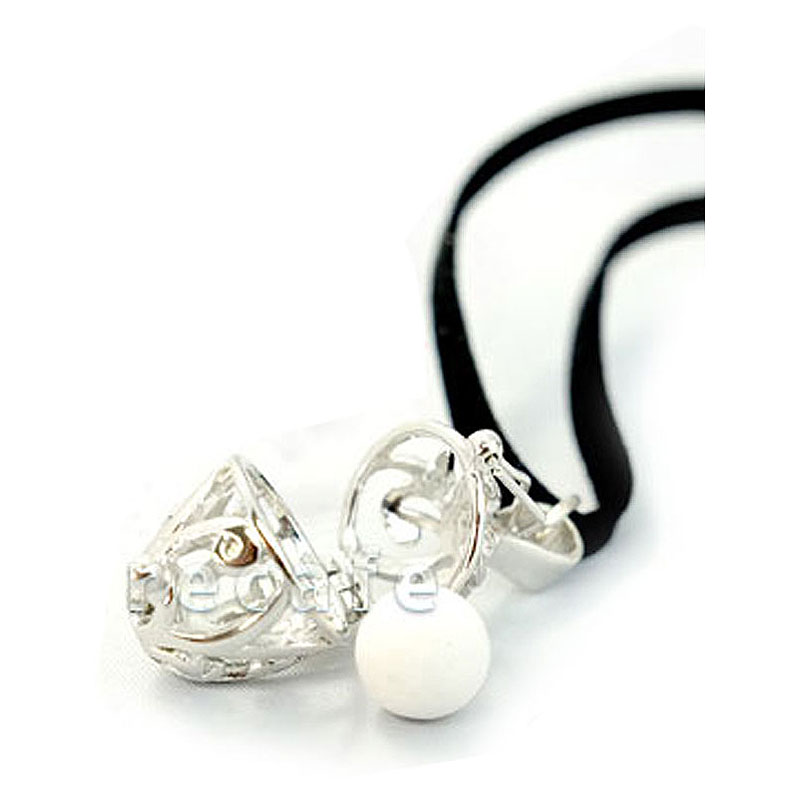 【お買い物マラソン最大47.5倍】アロマペンダント(シルバー)【かごペンダント調ア...