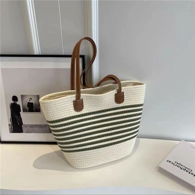 かごバッグ トートバッグ レディース 手編み ショルダー トート バッグ 夏バッグ ビーチバッグ きれいめ おしゃれ リゾート 大容量 ナチュラル 大人 可愛い 軽量 手提げ トレンド 旅行 サマーバッグ 大きめ 春夏 夏 Summer