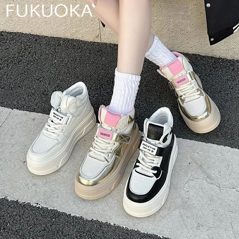 2025秋冬新作｜厚底×インヒール×裏起毛！美脚見えハイカットスニーカー｜小柄女子におすすめ 厚底スニーカー レディース 秋冬インヒール ハイカットスニーカー美脚効果 スニーカー 女性裏起毛 スニーカー 防寒小柄女子 スタイルアップ シューズ