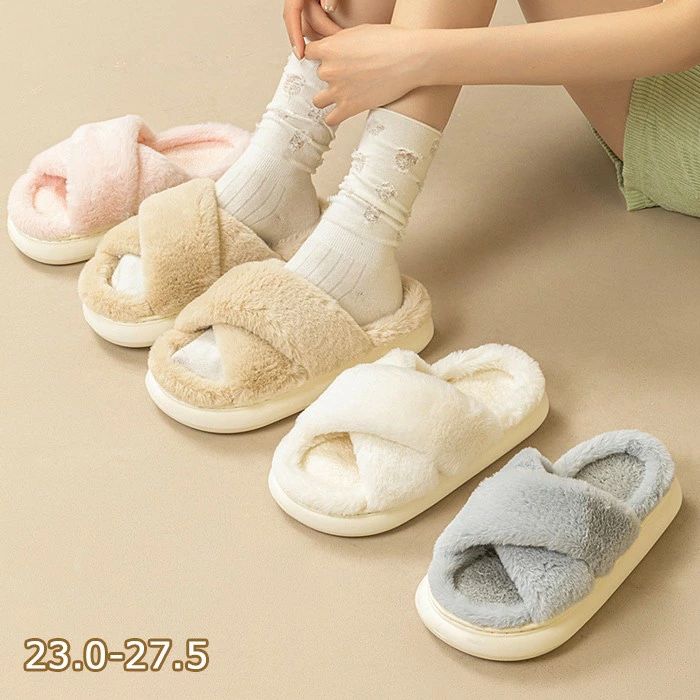 ルームシューズ レディース スリッパ サンダル 室内履き つま先無し もこもこ 暖かい 秋 冬 春 かわいい ふわふわ 滑りにくい 男女兼用 ユニセックス 新生...