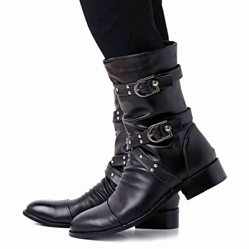 フロン レザー ブランド 軽い 完全 滑らない サイドジップ 春 シューズ ファスナー 秋 防寒 ルーム 革 洗える ハイカット メンズ