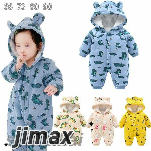 ベビー服 着ぐるみ ロンパース カバーオール 新生児 赤ちゃん 秋冬 保温 帽子付き 動物柄 可愛い プレゼント ベビー 着ぐるみ 新生児 赤ちゃん ロンパース 防寒 あったか 厚手 ベビーウェア 出産祝い 60 70 ギフト