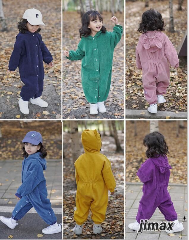 子供服　キッズ　ロンパース　カバーオール 子供服 ベビー服 大きいサイズ 人気 赤ちゃん 長袖 ワッフ..