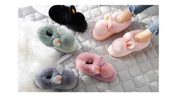 レディース メンズ カップル ルームシューズ スリッパ 室内履き あったか もこもこ 秋冬 可愛い 防寒 厚底 滑り止め