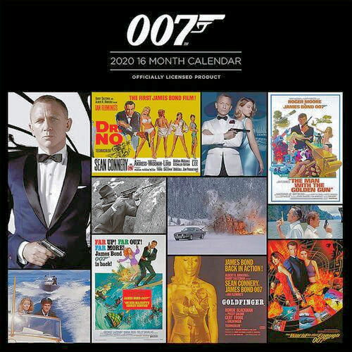 楽天おしゃれっ子イギリス諜報機関ダブル オー セブン【007】はジェームズ ボンド 2020 壁掛け カレンダー/懐かしの映画名場面がいっぱい/ポスタ-としても/007 大好きな人へ !