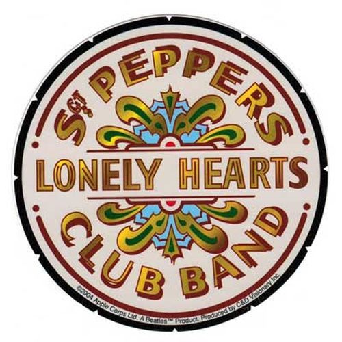 ファンは大喜び【The Beatles/Sgt. Pepper's Lonely Hearts Club Band バッジ 】何につけようかな!?キャップや ! シャツに !/用途色々/バッジもおしゃれの1つ