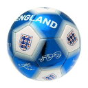 England National Football Association オフィシャル グッズ ! 本商品は英国やヨーロッパで流通の商品 【スリー ライオンズ】サッカー イングランド代表 [サイン ボール] ちょっと かっこいい/記念に 1つ/イングランド 大好きな人ヘ/ 素材: 表皮：ポリウレタン 31枚 パネル チューブ：ラテックスブラダー サイズ：5号球 (注):空気を抜いた状態の発送です