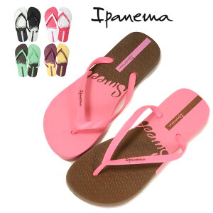 Ipanema イパネマ SWEET レディース用ビーチサンダル PM81829 箱アウトレット 女性用 ビーサン 海 プール 海水浴 靴 くつ トングサンダル ラバーサンダル ブラジル ホワイト ブラック ピンク グリーン ブラウン パープル イエロー あす楽 送料無料