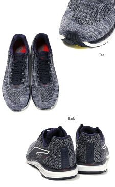 PUMA Speed 500 IGNITE 3 プーマ スピード500イグナイト3 メンズローカットスニーカーシューズ 25.5 26 26.5 27 27.5 28 191021 男性用 靴 くつ レースアップ 紐 ひも ニット ピーコート ホワイト リボンレッド ネイビー あす楽 送料無料