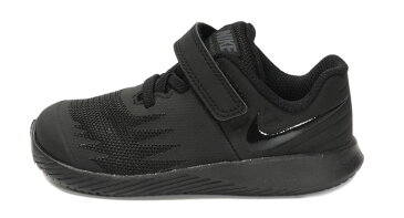 NIKE STAR RUNNER(TDV) ベビー・キッズシューズ 11 12 13 14 15 16 ナイキ スターランナー スニーカー 907255 ベビーシューズ トドラー 子ども 子供 男児 女児 ベルクロ マジックテープ ゴム紐 靴 くつ 黒 ブラック あす楽 送料無料