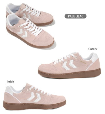 hummel HB TEAM メンズ用スニーカーシューズ 25 25.5 26 26.5 27 28 ヒュンメル HBチーム HM203192 3333 ローカット 靴 くつ 男性 紳士用 紐 ひも スウェード スエード PALE LILAC ペールライラック あす楽 送料無料