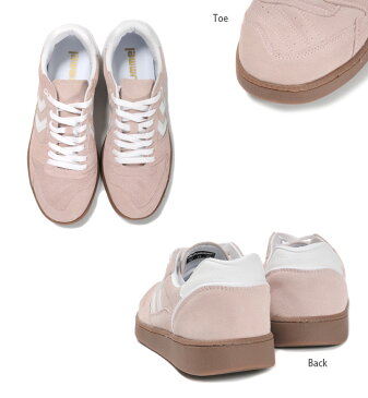 hummel HB TEAM メンズ用スニーカーシューズ 25 25.5 26 26.5 27 28 ヒュンメル HBチーム HM203192 3333 ローカット 靴 くつ 男性 紳士用 紐 ひも スウェード スエード PALE LILAC ペールライラック あす楽 送料無料