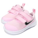 箱アウトレット NIKE STAR RUNNER 3(TDV) ベビー キッズ用シューズ 12 13 14 15 16 ナイキ スターランナー3 スニーカー DA2778 601 ベビー トドラー 子ども 子供 幼児 運動靴 ベルクロ マジックテープ 面ファスナー 靴 くつ ピンク