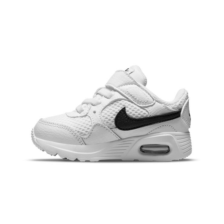 NIKE Air Max SC(TDV) キッズ用スニーカーシューズ 12 13 14 15 16 ナイキ エア マックス SC CZ5361 102 ベビー トドラー 子ども 子供 男の子 男児 女の子 女児 幼児 運動靴 軽量 ベルクロ マジックテープ 面ファスナー ゴム紐 靴 くつ 白 ホワイト 箱アウトレット あす楽