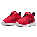 NIKE REVOLUTION 6 NN(TDV) ベビー キッズ用シューズ 12 13 14 15 16 ナイキ レボリューション6 スニーカー DD1094 607 ベビー トドラー 子ども 子供 男児 女児 幼児 運動靴 ベルクロ マジックテープ ゴム紐 靴 くつ 赤 レッド UNIVERSITY RED/BLACK 箱アウトレット