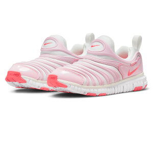 NIKE DYNAMO FREE(PS) キッズ・ジュニア用スニーカーシューズ 19 20 21 22 ナイキ ダイナモフリー スリッポン 343738 100 子ども 子供 靴 くつ ピンク 女の子 女児 おんなのこ SUMMIT WHITE/PINK GAZE サミットホワイトピンクゲイズ 箱アウトレット あす楽