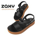 ZAXY URBAN SAND PLAT レディース用サンダル ザクシー アンクルストラップサンダル 22 23 24 24.5 SZ18281 945 女性用 婦人 靴 くつ シューズ ビーサン PVC 海 プール 海水浴 リゾート フラット オープントゥ ブラジル 黒 ブラック BLACK/BROWN 箱アウトレット