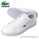 LACOSTE CARNABY EVO BL 21 1 SFA レディース用ローカットスニーカーシューズ 23 23.5 24 24.5 ラコステ カーナビー エヴォ 41SFA003521G SF00351 ウィメンズ 女性 婦人 靴 くつ レースアップ ひも 白 ホワイト white WHT/WHT 箱アウトレット