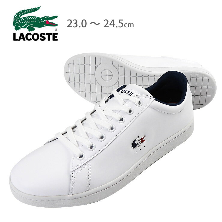 LACOSTE CARNABY EVO TRI 1 ˡ塼 ǥ 407WHT/NVY/RED 23 23.5 24 24...