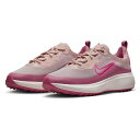 NIKE ACE SUMMERLITE(W)スニーカーシューズ 23 23.5 24 24.5 25 ナイキ エースサマーライト ゴルフシューズ DESERT BERRY/HYPER PINK ローカット ウィメンズ レディース 女性 婦人 DC0101 666 靴 くつ レースアップ 紐 ひも メッシュ ピンク ベージュ 箱アウトレット