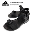 adidas TERREX HYDROTERRA RROCKS スポーツサンダルシューズ メンズ 25.5 26.5 27.5 28.5 ID4269 アディダス テレックス ハイドロテラ 男性 紳士 バックストラップ 靴 くつ マジックテープ ベルクロ 面ファスナー 黒 ブラック CBLACK/CBLACK/GREFOU 箱アウトレット