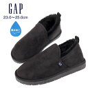 GAP 撥水 ムートン調ブーツ レディース 秋冬 ブラック 23 24 25 GPL32352 ギャップ スリッポンシューズ スニーカー ローカット ショートブ...