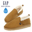 GAP 撥水 ムートン調ブーツ レディース 秋冬 ブラウン 22 23 24 25 GPL32352 ギャップ スリッポンシューズ スニーカー ショートブーツ ...