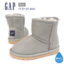 GAP ショート丈 ムートンタッチブーツ キッズ・ジュニア 17 18 19 20 21 GPK32361 ギャップ ショートブーツ キッズブーツ 撥水加工 防...