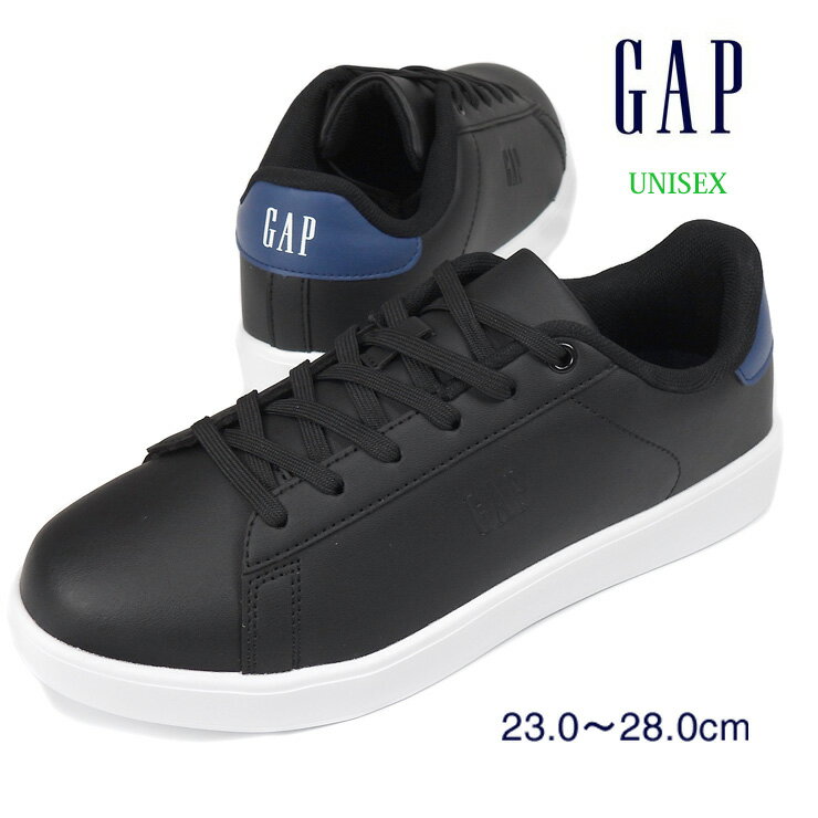 【エントリーポイント10倍 11/27 1:59まで】ギャップ ローカット スニーカー シューズ レディース メンズ BLACK/NAVY 23 24 25 2...