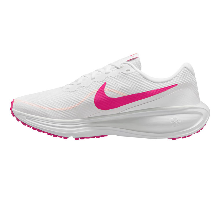 ナイキ レボリューション8 ローカット スニーカー シューズ レディース 23 23.5 24 24.5 25 HJ8485 116 W NIKE REVOLUTION 8 女性 婦人 ウィメンズ ランニング 白 ホワイト ピンク WHITE/HYPER PINK-CRIMSON BLISS【箱アウトレット】