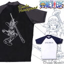ONE PIECE メンズ 半袖 ラッシュガード ワンピース 紳士 日焼け防止 UVカット 紫外線防止 ホワイト M メール便送料無料