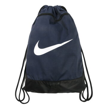 NIKE ナイキ ブラジリアジムサック 23L BA5953-410 ナップサック リュック メンズ 男性 レディース 女性 子ども 子供 ジュニア 鞄 かばん バッグ 巾着 無地 スポーツバッグ 部活 紺 ネイビー あす楽