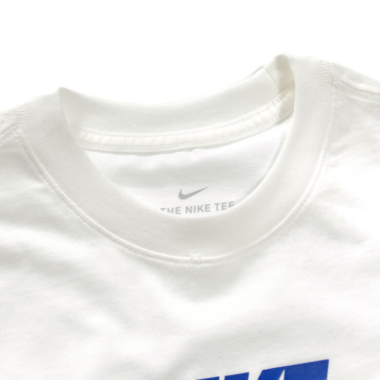 NIKE YTH メルテッドクレヨンTシャツ 150 160 M L ナイキ キッズ・ジュニア男児 半袖 CT2626-100 子ども こども 男の子 おとこのこ 半そで プリントタグ トップス コットン100％ ロゴ 白 ホワイト あす楽 メール便送料無料