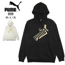 PUMA メンズ用 ESS ビッグロゴフォイル フーディー スウェット M L XL プーマ 672483 01 02 男性 紳士 パーカー 裏起毛 スエット トップス シンプル 無地 リブ ストリート 暖かい 温かい 冬 長袖 黒 白 プーマブラック プーマホワイト 大きいサイズあり