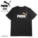 PUMA NO.1ロゴセレブレーションTシャツ メンズ 半袖 Tシャツ M L XL XXL プーマ 678417 01 PUMA BLACK 男性 紳士 綿100％ Uネック 丸首 クルーネック ロゴ 黒 プーマブラック 大きいサイズあり メール便送料無料