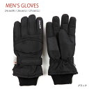 メンズ 5本指 手袋 秋冬 M L LL 24cm 26cm 27cm ブラック SP-700 紳士 スキー手袋 スノーグローブ スキーグローブ 裏起毛 裏フリース 滑り止め 3Mシンサレート 高機能中綿素材 黒 大きいサイズあり