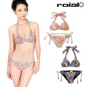 ROIAL ペイズリー柄ビキニ水着 ロイアル 9M レディー...