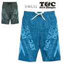 T&C メンズ用サーフパンツ水着 S M L LL Town&Country タウンアンドカントリー 810104 男性用 海パン 海水パンツ トランクス ロゴ ジップポケット ジッパー ファスナー チャック ジップアップ 黒 青 ブラック ブルー 大きいサイズあり メール便送料無料