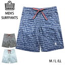 admiral メンズ用サーフパンツ水着 M L LL アドミラル 77962 男性用 海パン 海水パンツ ハーフパンツ トランクス ボーダー柄 ドット 水玉 トリコロール 黒 紺 ブラック ネイビー サックス 大きいサイズあり メール便送料無料