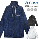 GERRY スタンドネック長袖ラッシュガード水着 メンズ M L LL ジェリー 833501 フルジップ ジップアップ ジッパー ファスナー 前開き ハイネッ...