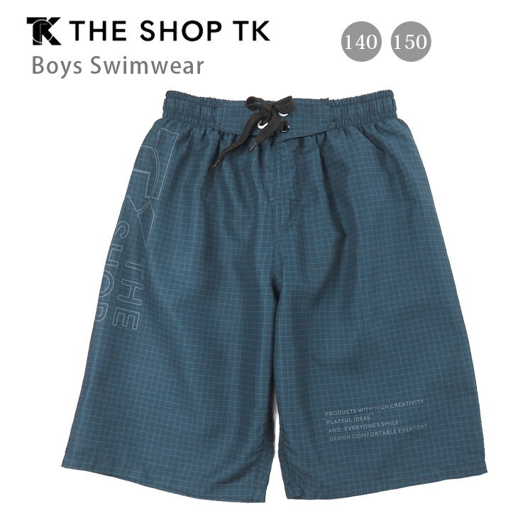 THE SHOP TK サーフパンツ水着 キッズ ジュニア 140 150 ブラック ネイビー 37259903 ザショップティー..